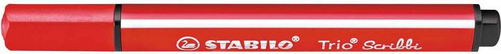 Actual product image STABILO Trio Scribbi Spring-loaded triangular felt-tip pen (Red, 1 x)