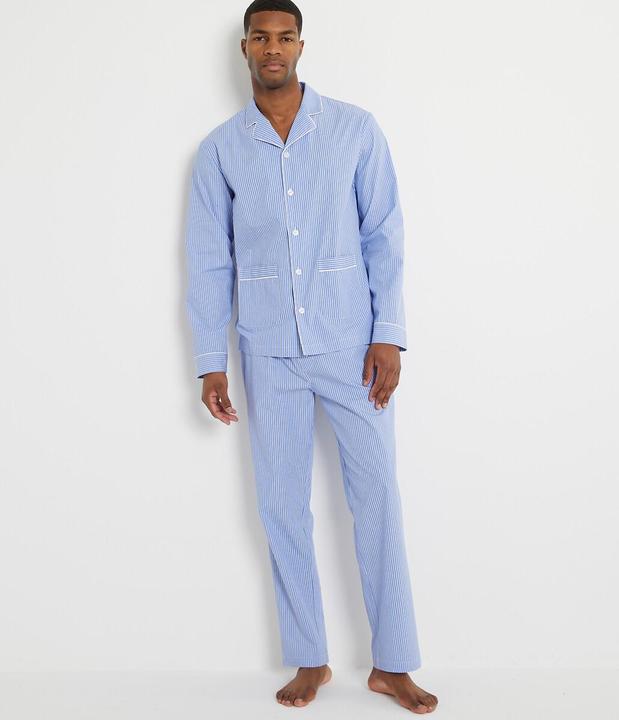 Blue striped
