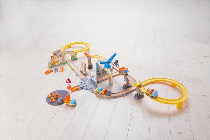 Produktbild Haba Kullerbü Spielbahn Grosse Baustelle **
