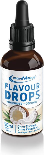 Produktbild IronMaxx Flavour Drops (50ml) (Vanille, 1 Stk.)