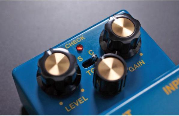 Actual product image BOSS BD-2W effects pedal Expression pedal Black, Blue (Guitar)