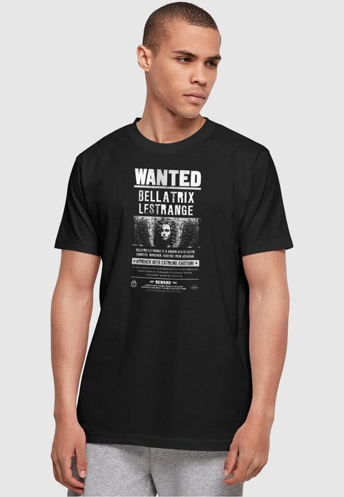 Immagine prodotto Absolute Cult Harry Potter - Maglietta girocollo Basic Wanted Bellatrix Lestrange - 117281 (L)