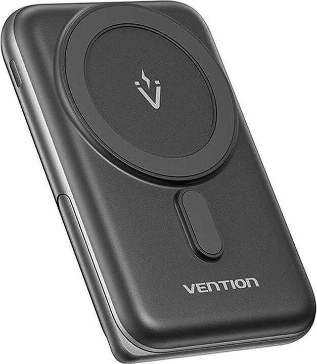 Actual product image Vention Magnetic Powerbank FHNB0 20W, 10000 mAh (black) (10000 mAh, 20 W)