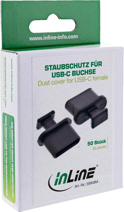Actual product image InLine Dust Cover for USB Type-C Female
