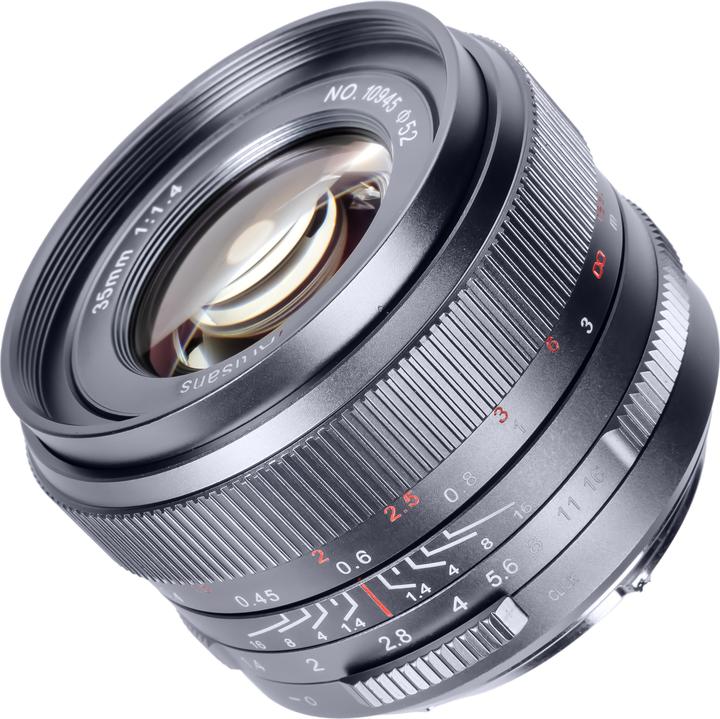 Immagine prodotto 7artisans Lunghezza focale fissa 35mm F/1.4 Mark III FF TG - L-Mount (L-mount, Full-frame)