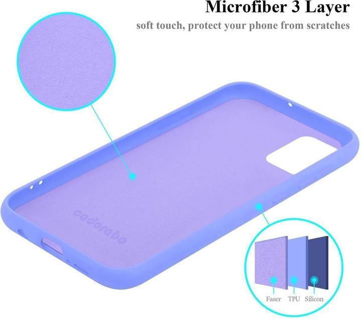 Immagine prodotto Cadorabo Copertura della cassa del silicone liquido TPU (Samsung Galaxy A51 5G)