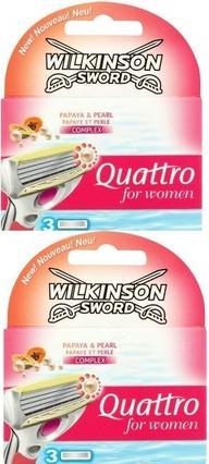 Actual product image Wilkinson Quattro For Women (3 x)