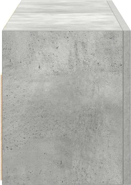 Immagine prodotto VidaXL Armadio da parete per bagno grigio cemento 80x25x30 cm in legno (80 x 25 x 30 cm)
