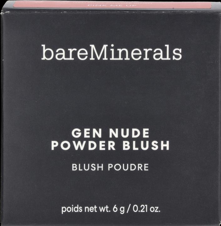 Actual product image Bare Minerals Bareminerals Gen Nude Powder Blush Pink Me Up - 6g (Pink me up)