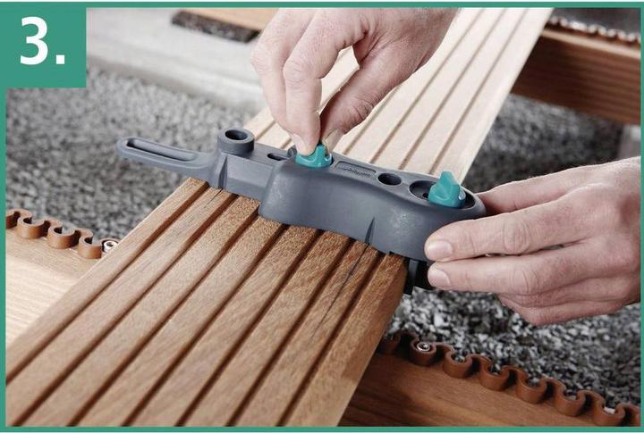 Produktbild wolfcraft wolfcraft 1 Terrassenbohr-Set 3-tlg. (4 mm)