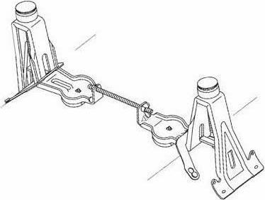 Actual product image Kaldewei Allround bath foot stand model. 5030