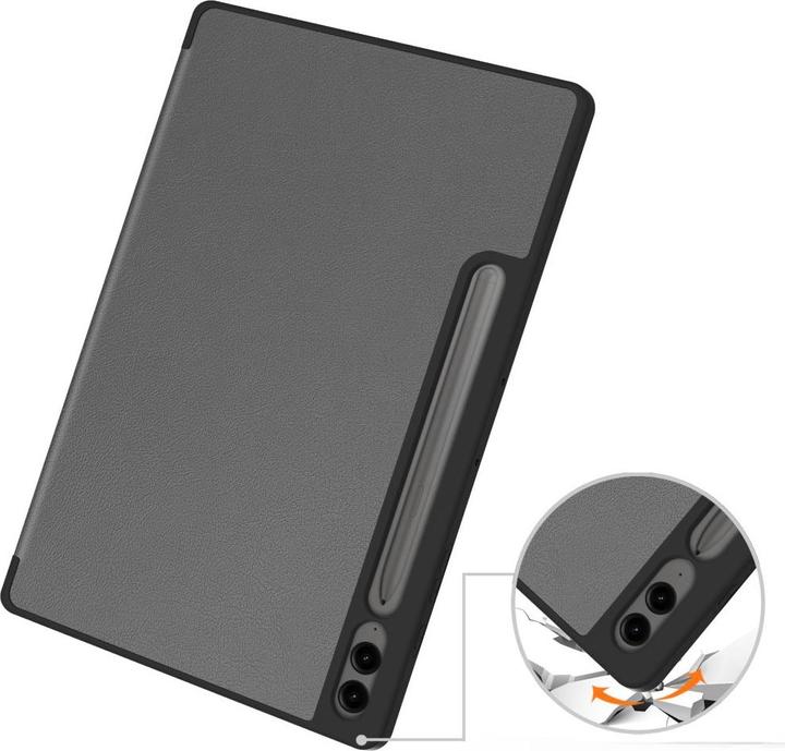 Immagine prodotto Cover-Discount Galaxy Tab S9+ / S9 FE+ - Custodia intelligente in silicone grigio (Galaxy Tab S9+, Galaxy Tab S10+, Galaxy Tab S9 FE)