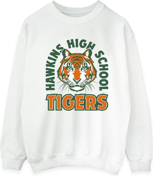 Netflix Stranger Things Hawkins Arch Tiger Sweatshirt (XXL)