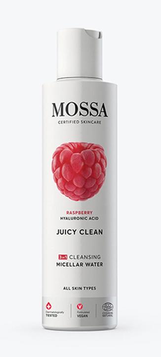 Mossa Juicy Clean Micellar Water Himbeere Für alle Hauttypen 200ml (200 ml)