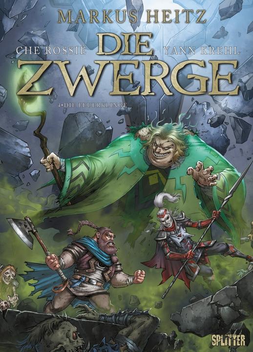 Actual product image Die Zwerge. Band 4 (German, Markus Heitz, Yann Krehl, 2023)