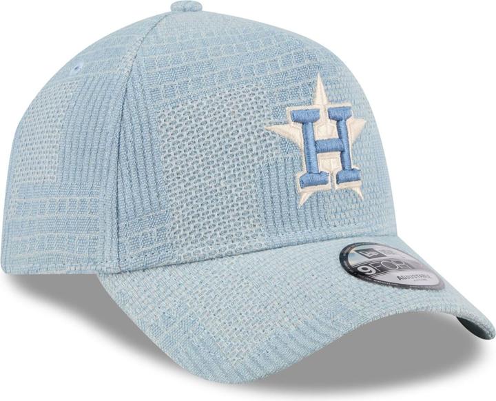 Actual product image New Era A-Frame Trucker Cap PATCHWORK Houston Astros sky (One size)
