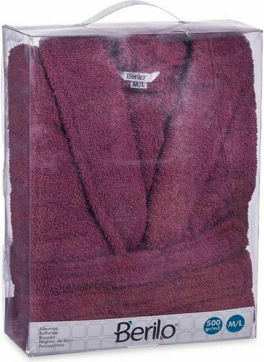 Actual product image Berilo Bathrobe M/L Red (6 pieces) (M, L)