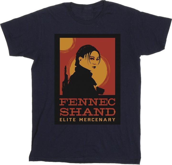 Star Wars The Book Of Boba Fett Elite Mercenary Fennec TShirt (4XL)