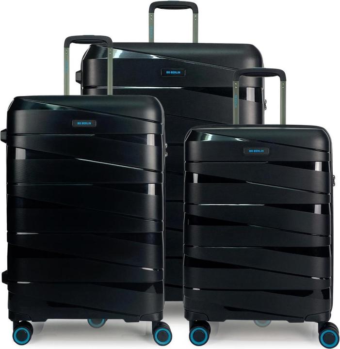 BG Berlin Ted Luggage - 3er Kofferset (40 l, Handgepäck (bis 50l))