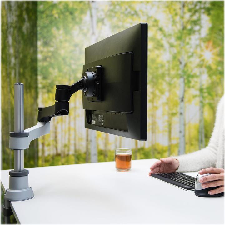 Image du produit R-Go Tools Support de table Zepher 4 C2 Noir/Argent (Tables, 34")