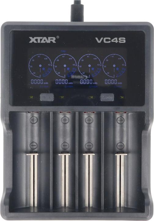 Actual product image Xtar VC4S (1 pcs., Battery + charger)