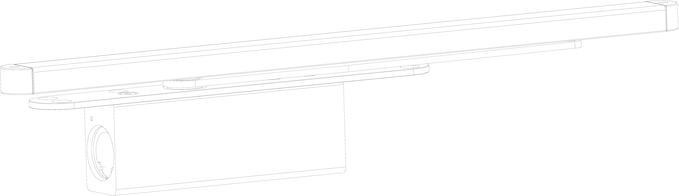 Actual product image Geze ActiveStop door damping (Room door, Entrance door, Wooden door, French window, Indoor)