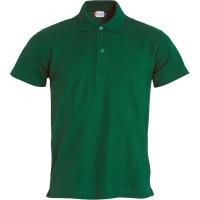 Poloshirt Clique Basic 028230, Baumwolle, flaschengrün, Grösse 3XL (3XL)