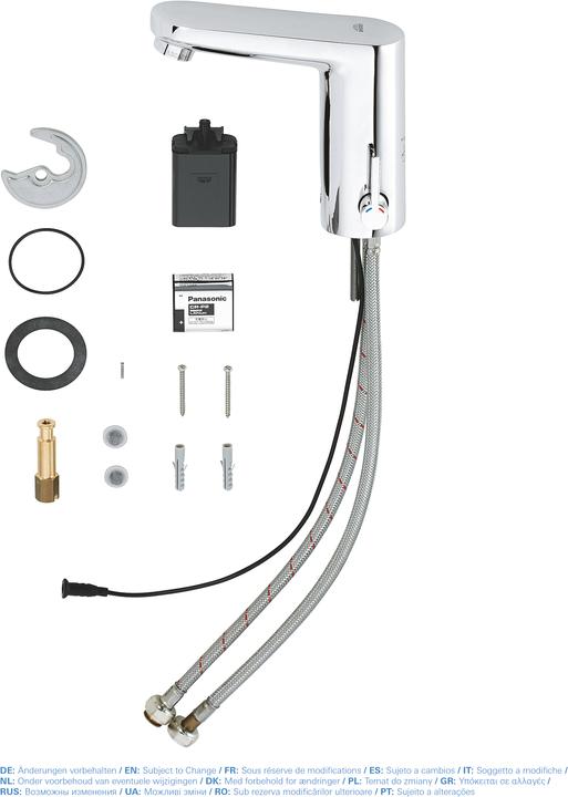 Produktbild Grohe Eurosmart CE Infrarot-Waschtischarmatur mit Temperaturregulierung
