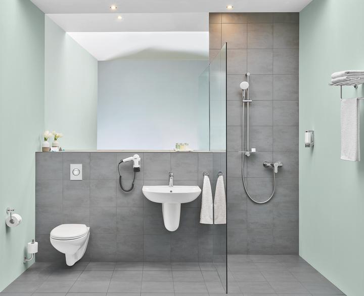 Actual product image Grohe Construction ceramic toilet seat with soft close