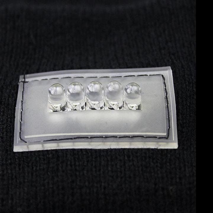 Actual product image JTI Beanie with LED Lamp - Black (18 - 20)
