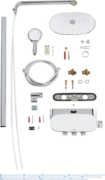 Produktbild Grohe Rainshower System SmartControl Duo 360 Duschsystem