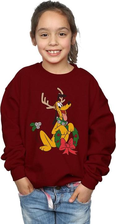 Immagine prodotto Disney Pluto Christmas Reindeer Felpa Ragazze (116)