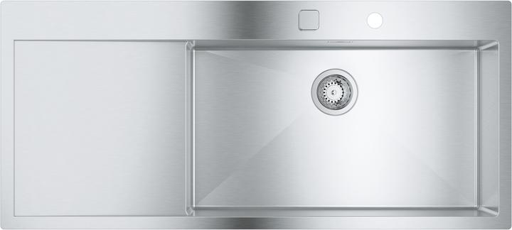 Image du produit Grohe K1000 Évier en acier inoxydable avec égouttoir (Éviers à poser, 50.50 cm, 114.50 cm)