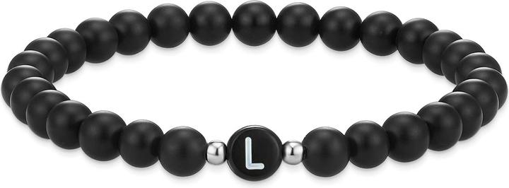 Eastside Unisex Buchstaben Achat schwarz 19,0 cm - 11776 (19 cm, Achat)