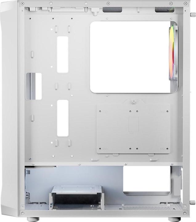 Produktbild Logic PORTOS ARGB MINIDI USB-3.0-Gehäuse Weiss (ATX)