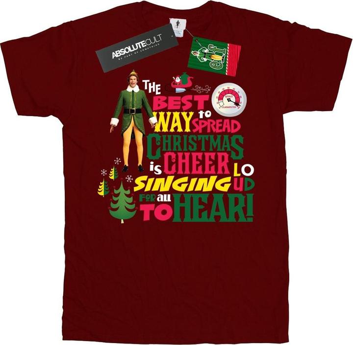Produktbild Elf Christmas Cheer TShirt Mädchen (140, 146)
