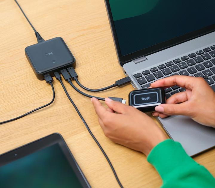 Actual product image Trust MAXO 100W 4-PORT (100 W)