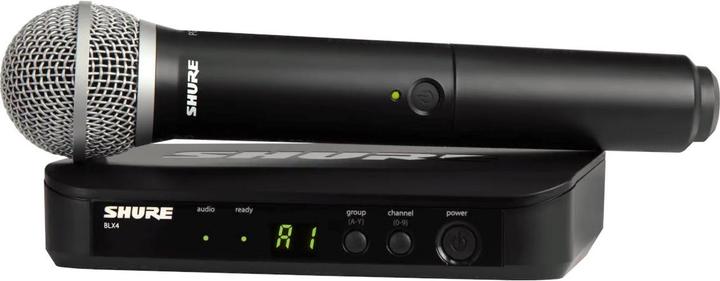 Productafbeelding Shure BLX24E/PG58-H8E draadloos handheld systeem (518-542 MHz)