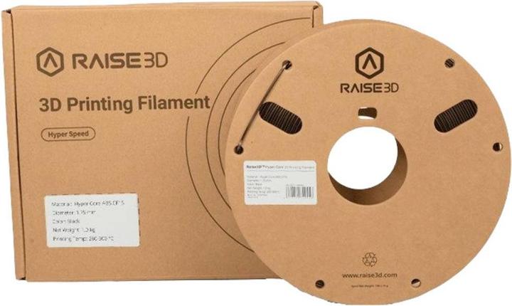 Immagine prodotto Raise3D Filamento Hyper Core ABS CF15 1kg 1,75mm (ABS, 1.75 mm, 1000 g, Nero)
