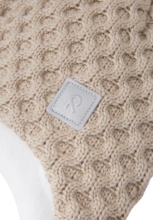 Actual product image Reima Toddler Wool Hat Nunavut Light Oak