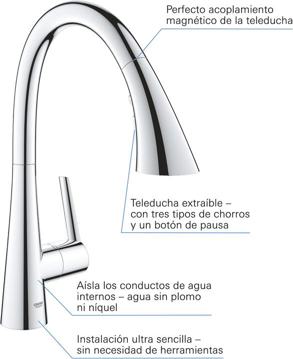 Produktbild Grohe Zedra Einhand-Spültischbatterie