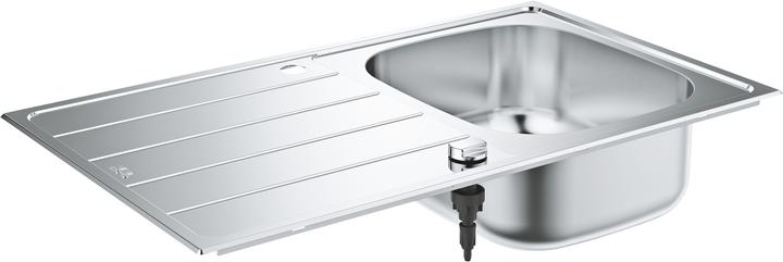 Productafbeelding Grohe K200 roestvrijstalen spoelbak met afdruiprek (Aanrecht, 50 cm, 86 cm)
