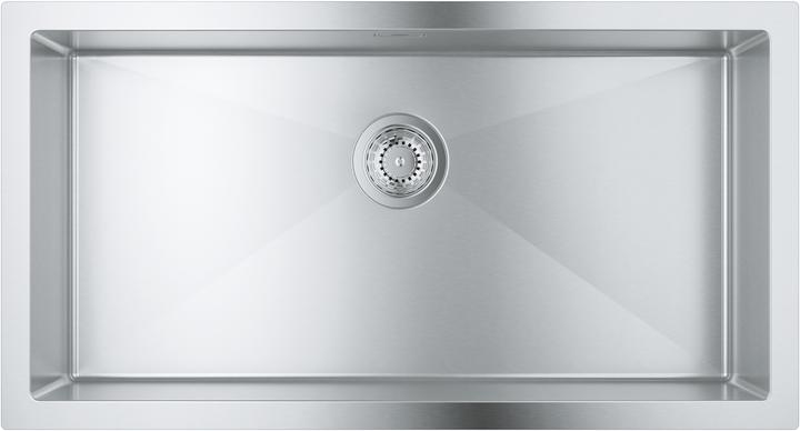 Grohe K700 Edelstahlspüle (Aufsatzspülbecken, 40.20 cm, 80.20 cm)