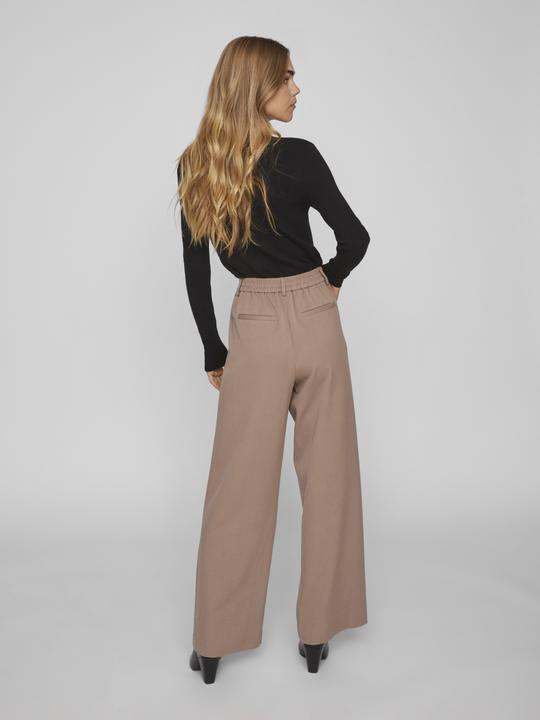 Image du produit Vila Pantalon taille haute à jambe large (40)