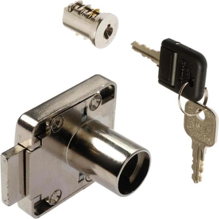 Actual product image BMB Screw-on lock Backset 25 mm left / right keyed alike (Profile cylinder)