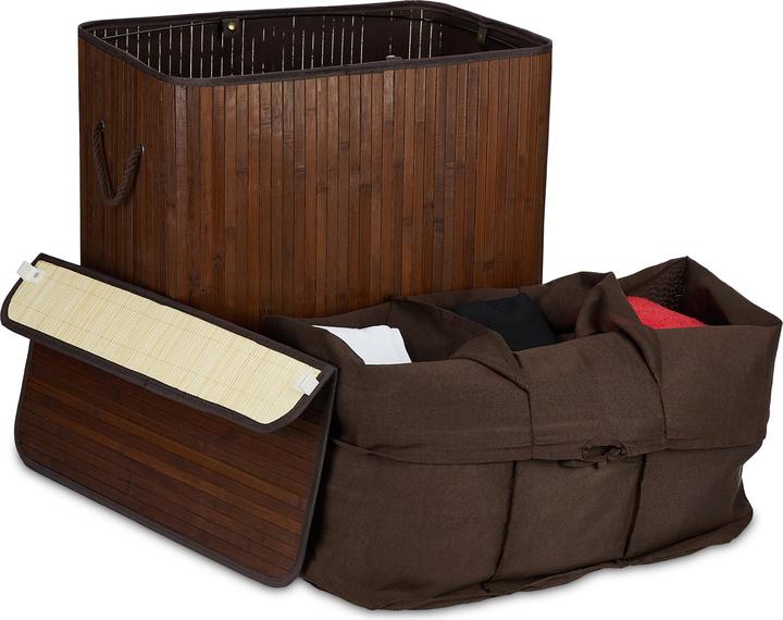 Actual product image Relaxdays Laundry basket (40 l)
