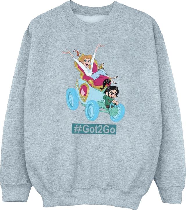 Disney Wreck It Ralph Cinderella And Vanellope Sweatshirt Mädchen