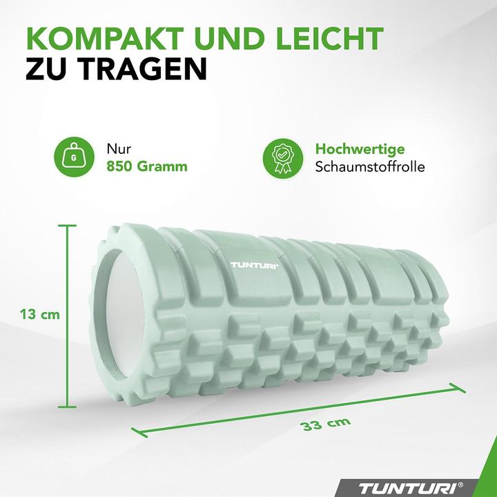 Immagine prodotto Tunturi Yoga Massageroller 33 cm Mintgrün