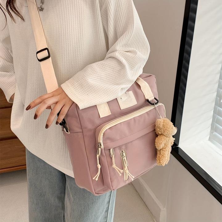 Actual product image Only-Bags.Store Large capacity multifunctional backpack with multiple pockets, multifunctional backpack handbag