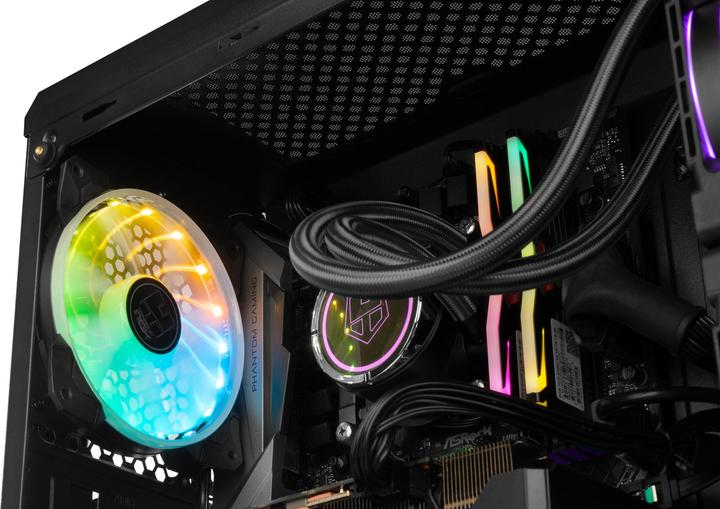 Actual product image Nox ATX TOWER HUMMER TGM RAINBOW RGB - Tower (mATX, Mini-ITX, ATX)